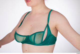 Yeva breast chest green bra green lingerie underwear 0002.jpg